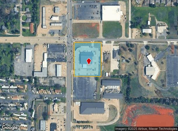 2600 N Harrison St, Shawnee, OK Parcel Map