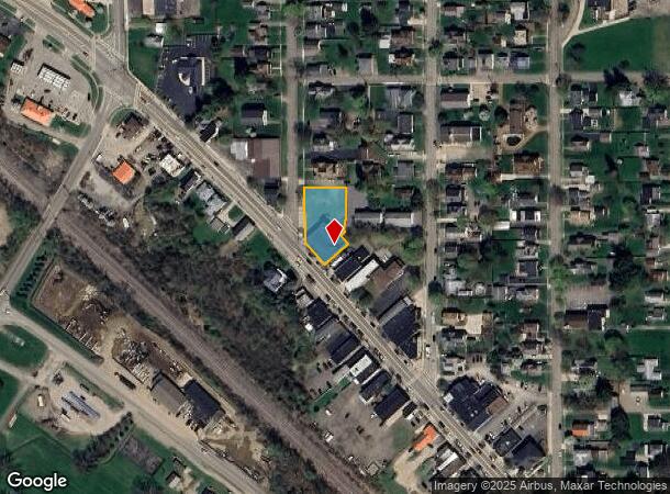 126 W Main St, Allegany, NY Parcel Map