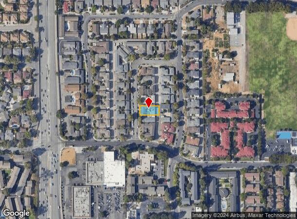  867 Gallatin Dr, Santa Clara, CA Parcel Map