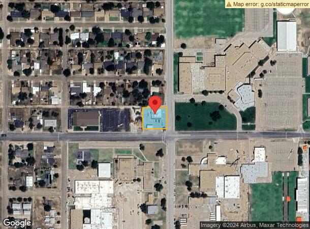  1105 12Th St, Shallowater, TX Parcel Map