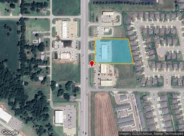  2160 N Main St, Newcastle, OK Parcel Map