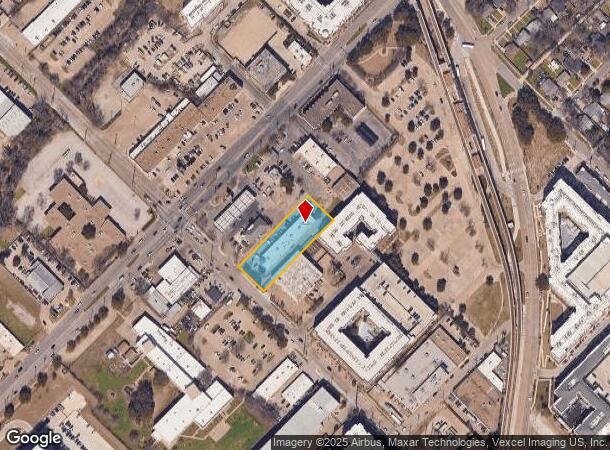  5626 Maple Ave, Dallas, TX Parcel Map