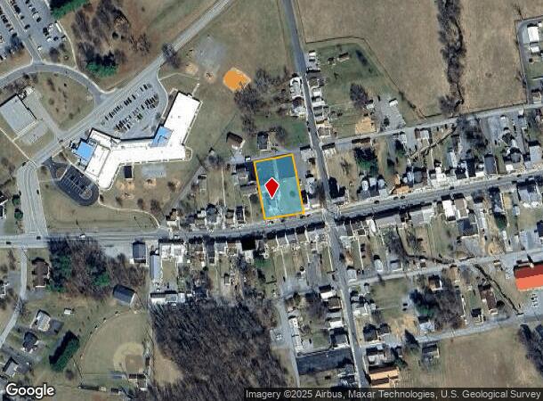  22 Cumberland St, Clear Spring, MD Parcel Map