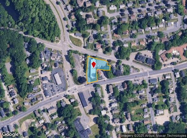  1398 Main St, Worcester, MA Parcel Map