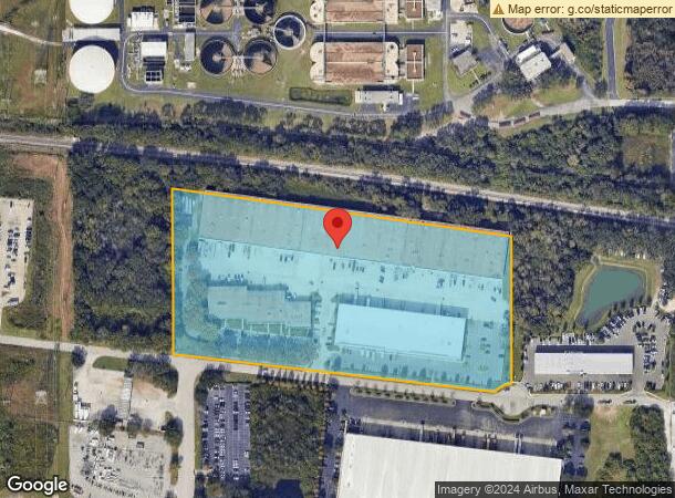  9942 Currie Davis Dr, Tampa, FL Parcel Map