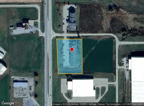  1710 West St S, Grinnell, IA Parcel Map