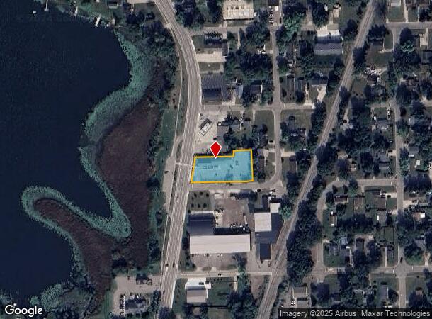  806 N Saginaw St, Holly, MI Parcel Map