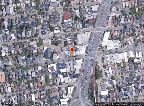 1759 Alcatraz Ave, Berkeley, CA Parcel Map