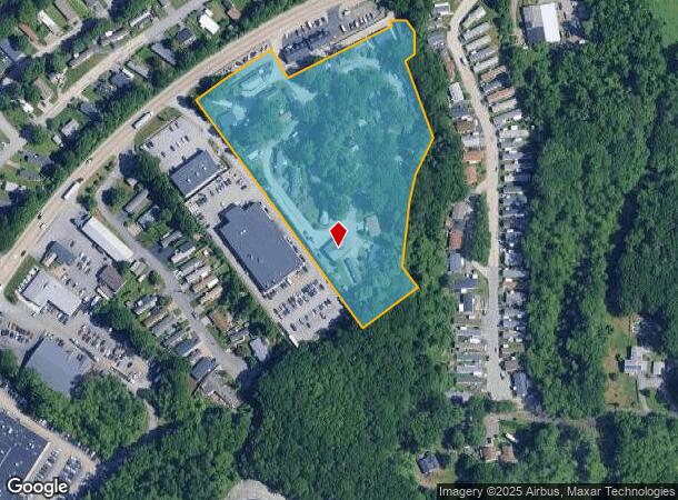 113 Washington St, Auburn, MA Parcel Map