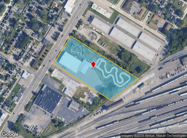 19400 Allen Rd, Melvindale, MI Parcel Map