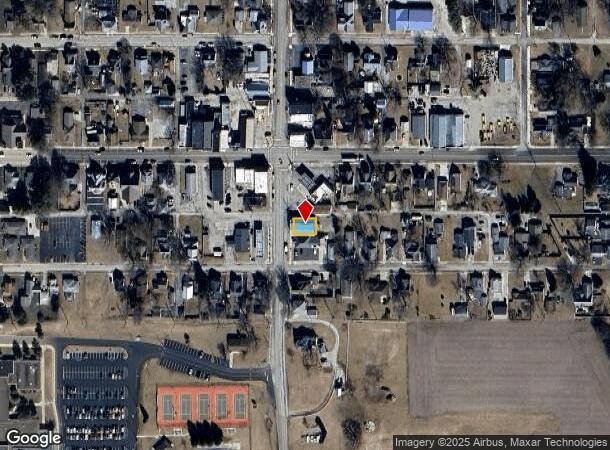  12 S Plank St, Rossville, IN Parcel Map