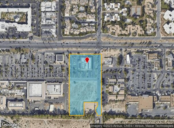 1801 E Palm Canyon Dr, Palm Springs, CA Parcel Map
