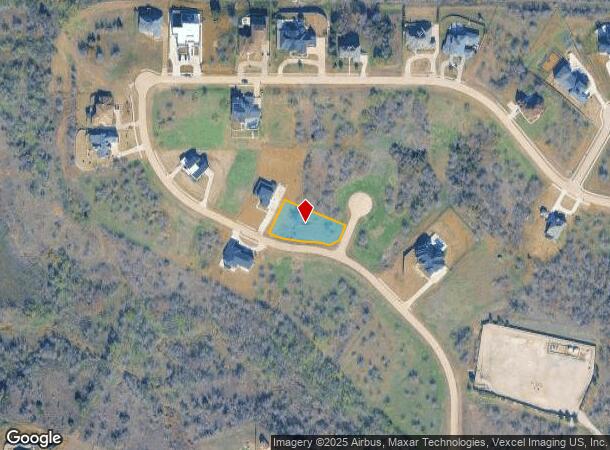 1248 Serenity Ct, Cedar Hill, TX Parcel Map