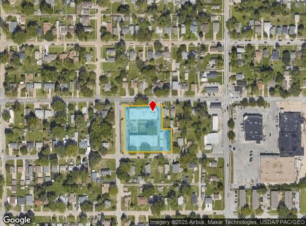3709 Harrison St, Bellevue, NE Parcel Map