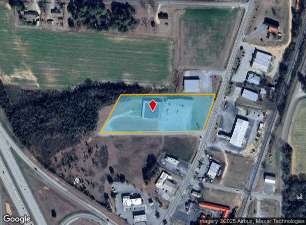 1271 Pine St, Unadilla, GA Parcel Map