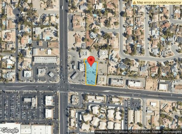  3440 E Russell Rd, Las Vegas, NV Parcel Map