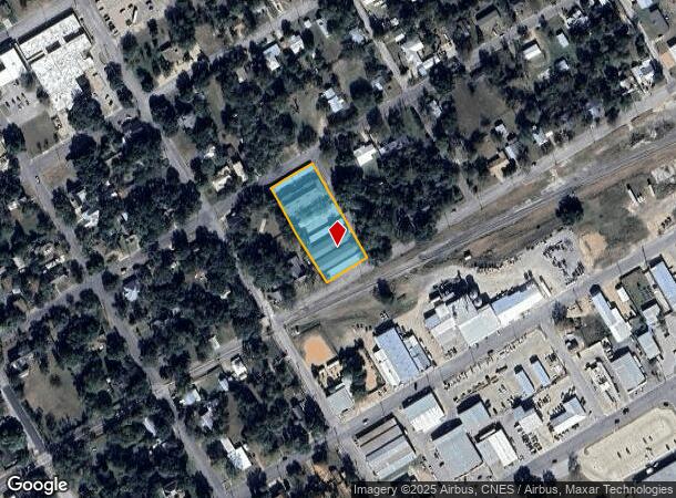 Lafayette & Alley St, La Grange, TX Parcel Map