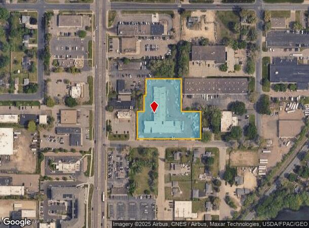  600 W 93Rd St, Minneapolis, MN Parcel Map