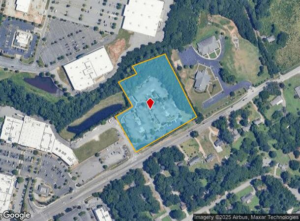  1375 Webb Gin House Rd, Lawrenceville, GA Parcel Map