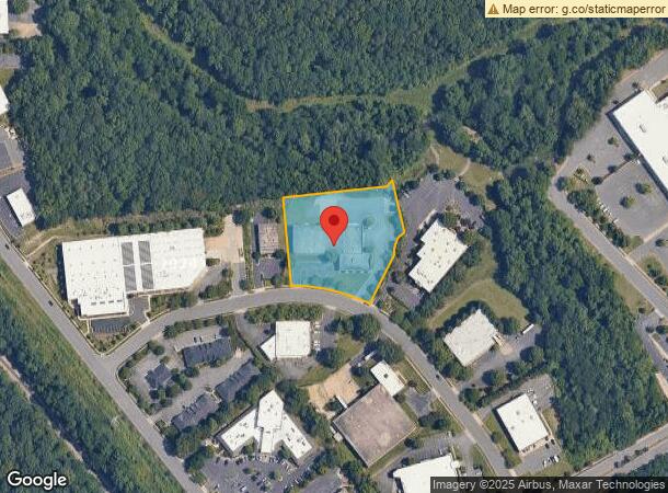  2215 Crown Centre Dr, Charlotte, NC Parcel Map