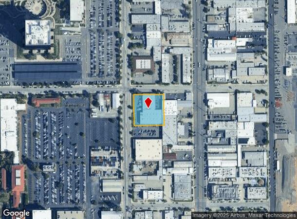 614 S Date Ave, Alhambra, CA Parcel Map