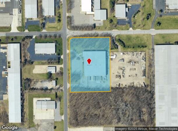 4050 Ralph Jones Dr, South Bend, IN Parcel Map