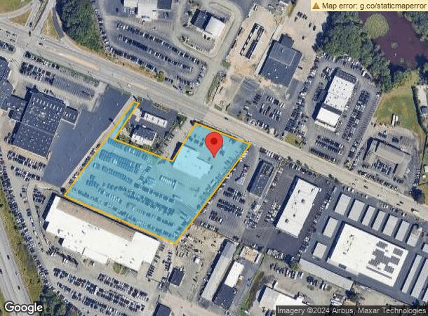  1674 Hartford Ave, Johnston, RI Parcel Map