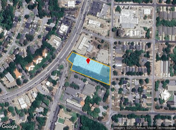 1175 N Eglin Pky, Shalimar, FL Parcel Map