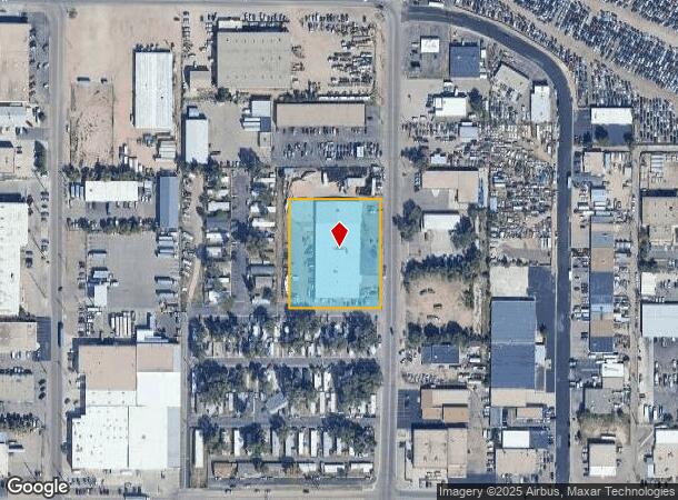  3506 N El Paso St, Colorado Springs, CO Parcel Map