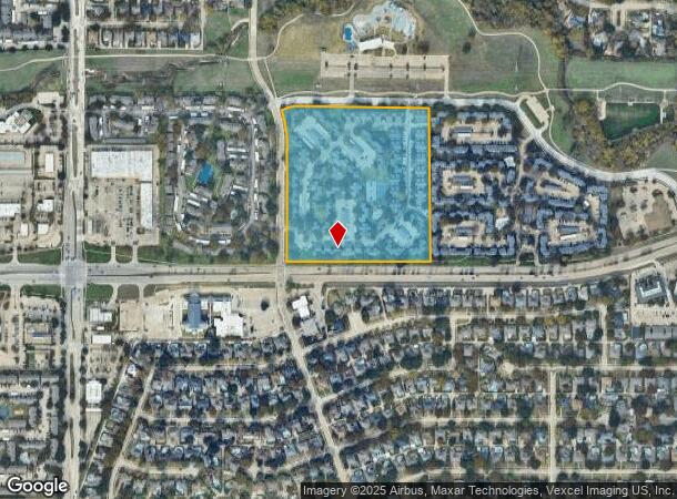 6300 Roundrock Trl, Plano, TX Parcel Map