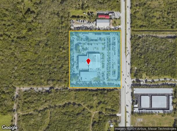  5851 S Us Highway 1, Fort Pierce, FL Parcel Map