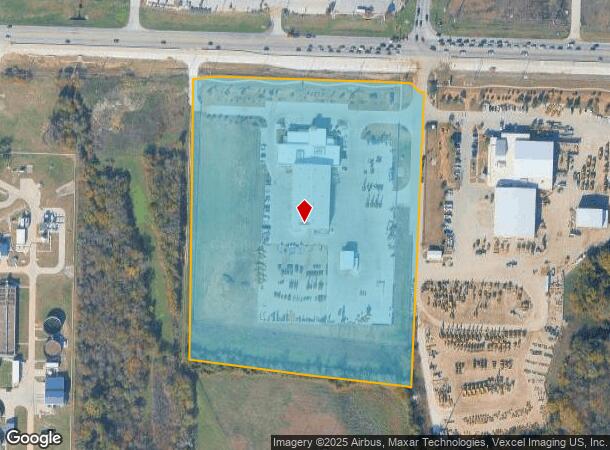  27500 E University Dr, Little Elm, TX Parcel Map