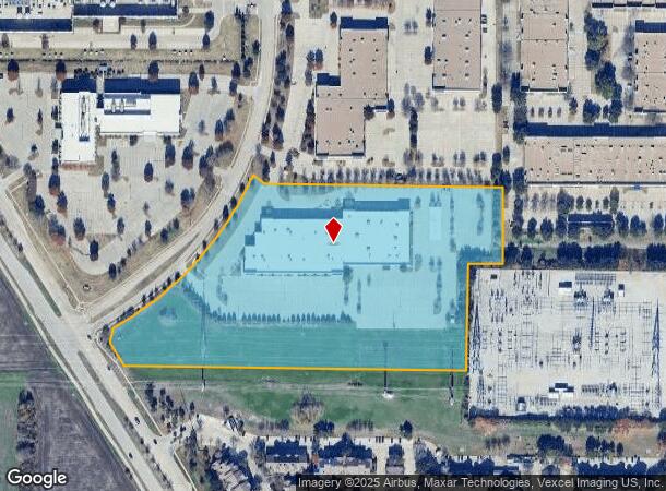  6400 Pinecrest Dr, Plano, TX Parcel Map