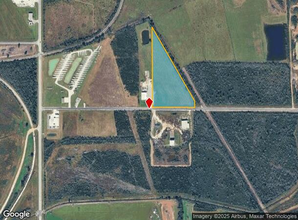 6036 Farm Rd, Iowa, LA Parcel Map