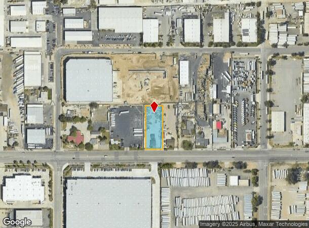  15594 Slover Ave, Fontana, CA Parcel Map