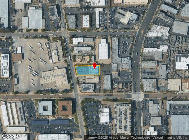  4617 Ruffner St, San Diego, CA Parcel Map