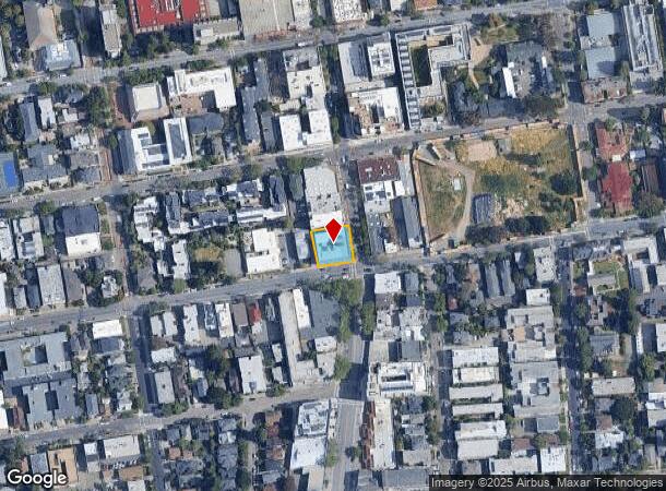  2482 Telegraph Ave, Berkeley, CA Parcel Map