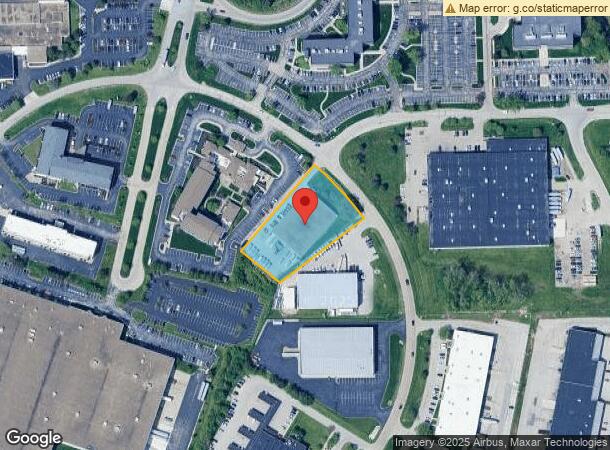  2610 Fortune Cir E, Indianapolis, IN Parcel Map