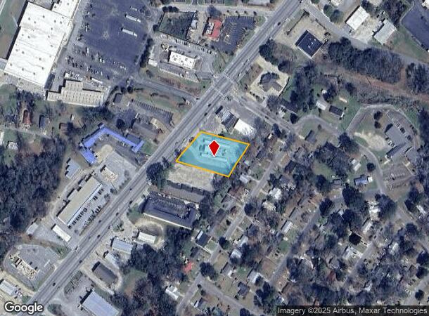 1345 S Eufaula Ave, Eufaula, AL Parcel Map