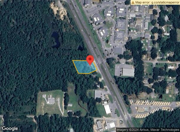  7853 Pine Forest Rd, Pensacola, FL Parcel Map