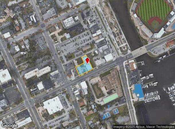  128 Orange Ave, Daytona Beach, FL Parcel Map