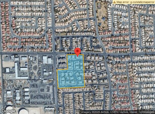  1827 W Gowan Rd, North Las Vegas, NV Parcel Map