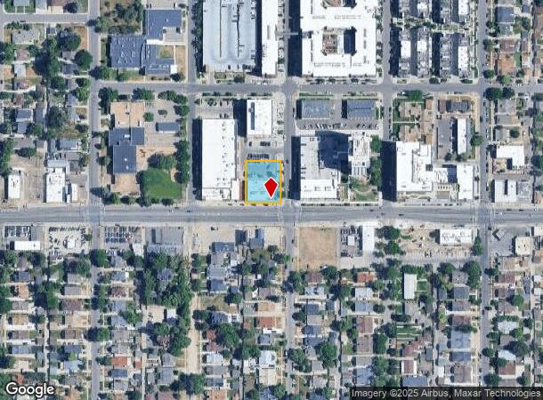  4205 W Colfax Ave, Denver, CO Parcel Map