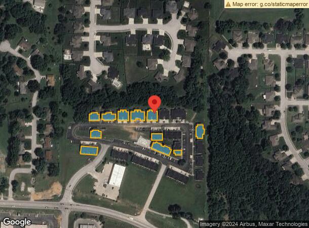  674 E Spring Valley Cir, Nixa, MO Parcel Map