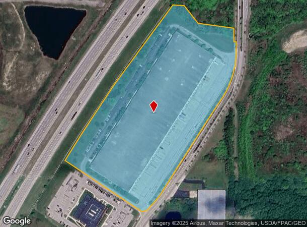  5701 N Meadows Dr, Grove City, OH Parcel Map