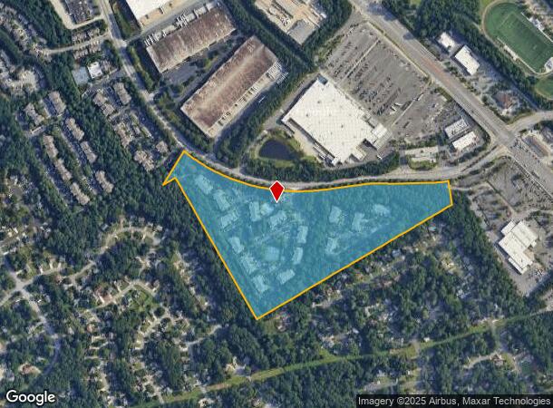  2580 N Berkeley Lake Rd Nw, Duluth, GA Parcel Map