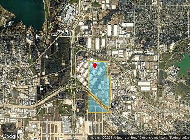  1100 N 28Th Ave, Irving, TX Parcel Map