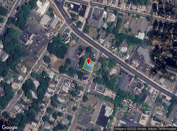  13 Elm St, Meriden, CT Parcel Map