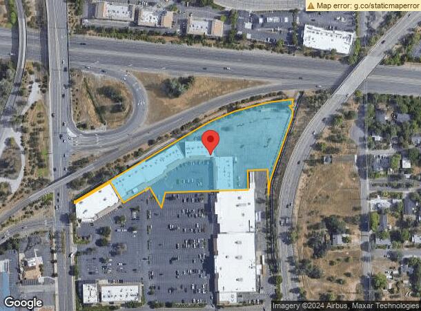  1627 Hilltop Dr, Redding, CA Parcel Map