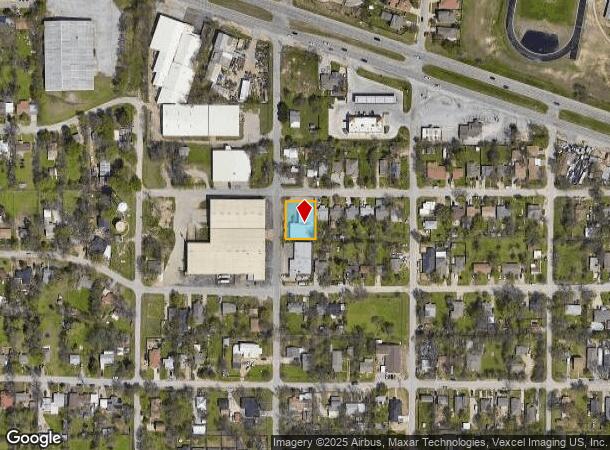  3502 Biway St, Fort Worth, TX Parcel Map